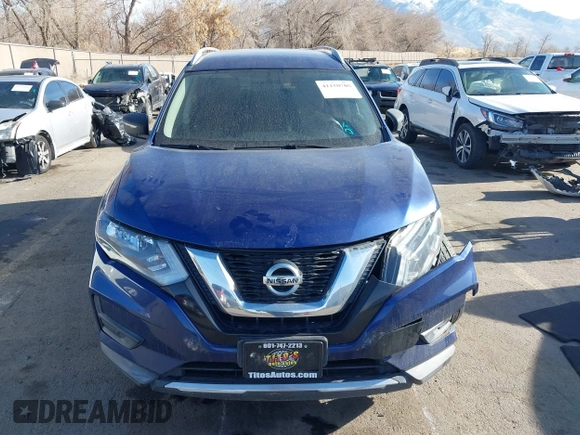 2017 Nissan Rogue SV with VIN KNMAT2MV6HP534295, listed as a IAAI auction lot 41150780 with 131,709 mi miles and . Bid and sale history available at carsss.com. Image 12.