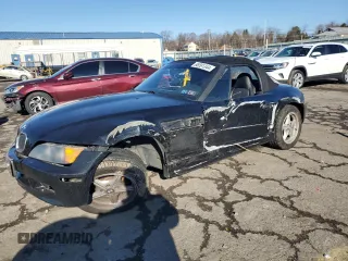 1997 BMW 3 Series 1.9L with VIN 4USCH7321VLE01765, listed as a Copart auction lot 86591344 with 0 mi miles and Salvage Title. Bid and sale history available at carsss.com. Image 1.