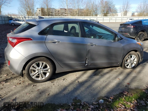 2013 Hyundai Elantra GT with VIN KMHD35LE9DU037412, listed as a Copart auction lot 79561274 with 54,619 mi miles and Salvage Title. Bid and sale history available at carsss.com. Image 3.