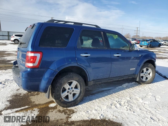 2008 Ford Escape Hybrid with VIN 1FMCU59H88KD29855, listed as a Copart auction lot 44925875 with 164,561 mi miles and Salvage Title. Bid and sale history available at carsss.com. Image 3.