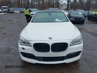 2015 BMW 7 Series 750Li xDrive with VIN WBAYF8C5XFD655174, listed as a IAAI auction lot 41480525 with 79,238 mi miles and . Bid and sale history available at carsss.com. Image 12.