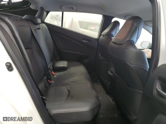 2020 Toyota Prius L Eco with VIN JTDKARFU9L3106230, listed as a Copart auction lot 43336865 with 34,116 mi miles and Non Repairable. Bid and sale history available at carsss.com. Image 10.