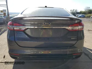 2018 Ford Fusion Titanium с VIN 3FA6P0D92JR192382, выставлен на аукционе Copart как лот 74065774 с пробегом 110 411 миль миль и Списание • Salvage title. История ставок и продаж доступна на DreamBid. Изображение 6.