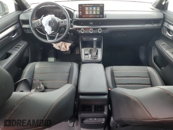 2024 Honda CR-V Sport-L with VIN 7FARS5H81RE013044, listed as a Copart auction lot 54412135 with 47,065 mi miles and Non Repairable. Bid and sale history available at DreamBid. Image 8.
