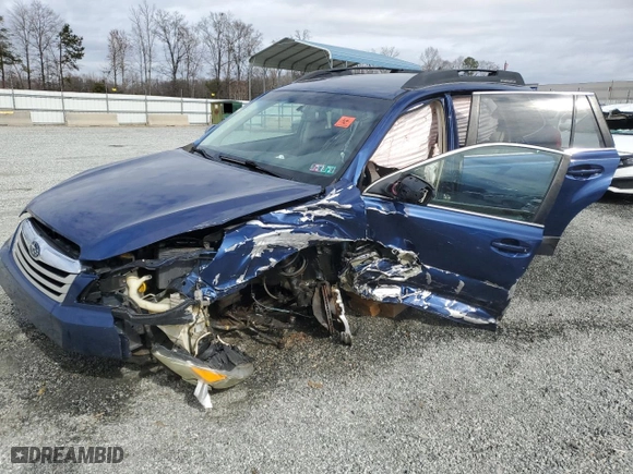 2011 Subaru Outback 2.5i Prem AWP/HK Aud with VIN 4S4BRBFCXB3363334, listed as a Copart auction lot 47652265 with 0 mi miles and Salvage Title. Bid and sale history available at carsss.com. Image 1.
