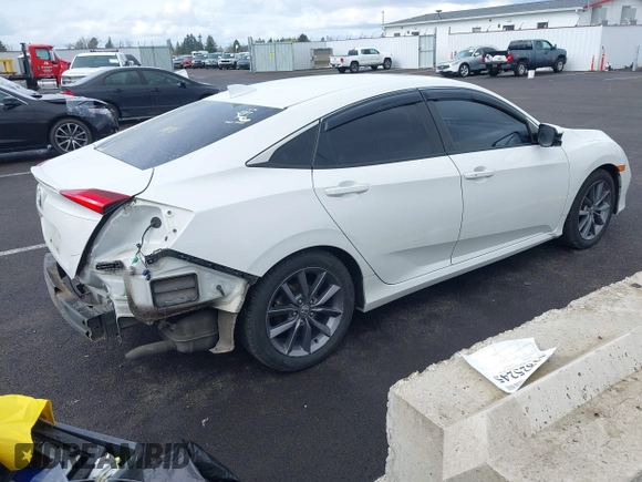 2019 Honda Civic Sedan EX with VIN 19XFC1F36KE213036, listed as a IAAI auction lot 41817643 with 83,332 mi miles. Bid and sale history available at carsss.com. Image 4.