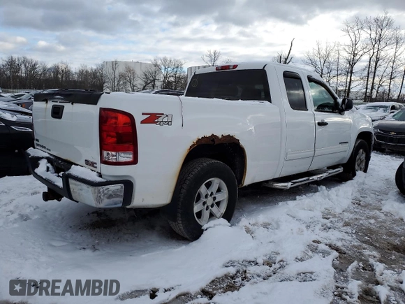2010 GMC Sierra 1500 SLE z VIN 1GTSKVE36AZ149335, wystawiony jako Copart lot #86621964 z przebiegiem 83 381 mil mil oraz Czysty tytuł • Clean title. Historia ofert i sprzedaży dostępna na DreamBid. Obrazek 3.