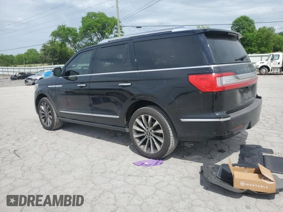 2018 Lincoln Navigator Select z VIN 5LMJJ2JT4JEL20313, wystawiony jako Copart lot #54561755 z przebiegiem 231 581 mil mil oraz Czysty tytuł • Clean title. Historia ofert i sprzedaży dostępna na DreamBid. Obrazek 2.