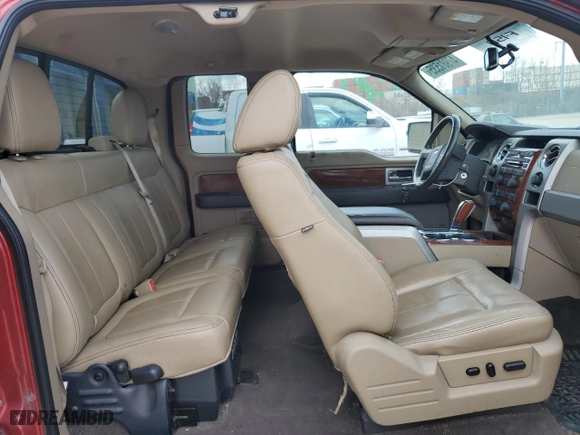 2010 Ford F-150 XL with VIN 1FTFX1EV9AFB58738, listed as a Copart auction lot 47981535 with 313,917 mi miles and Clean Title. Bid and sale history available at carsss.com. Image 10.