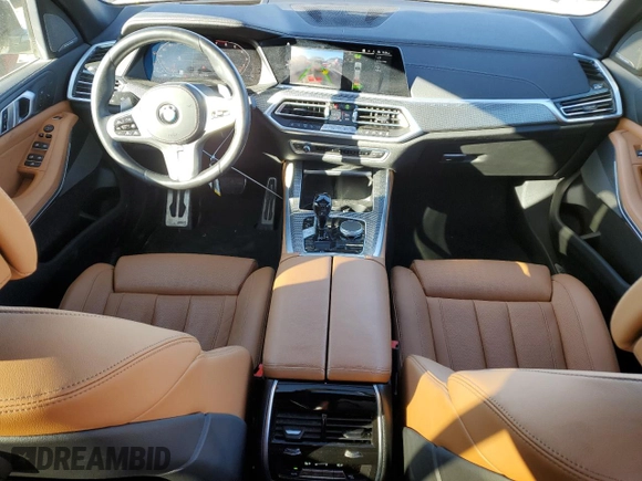 2022 BMW X5 M50i with VIN 5UXJU4C08N9J97206, listed as a Copart auction lot 83159594 with 92,534 mi miles and Clean Title. Bid and sale history available at carsss.com. Image 8.