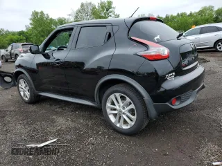2015 Nissan Juke S with VIN JN8AF5MR7FT507286, listed as a Copart auction lot 56920545 with 98,659 mi miles and Salvage title. Bid and sale history available at DreamBid. Image 2.