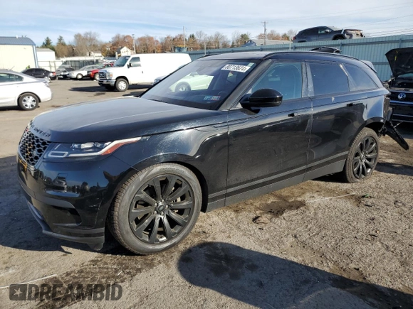 2019 Land Rover Range Rover Velar S z VIN SALYB2FV0KA219171, wystawiony jako Copart lot #80713624 z przebiegiem 64 010 mil mil oraz Szkoda całkowita • Salvage title. Historia ofert i sprzedaży dostępna na DreamBid. Obrazek 1.