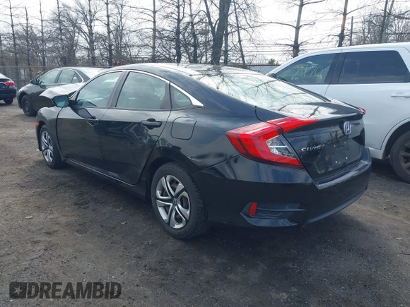 2017 Honda Civic Sedan LX with VIN 19XFC2F51HE224851, listed as a IAAI auction lot 41880127 with 94,934 mi miles. Bid and sale history available at carsss.com. Image 3.