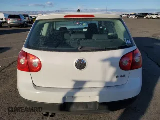 2009 Volkswagen Rabbit S with VIN WVWAB71K39W009373, listed as a Copart auction lot 80617184 with 101,906 mi miles and Salvage Title. Bid and sale history available at carsss.com. Image 6.