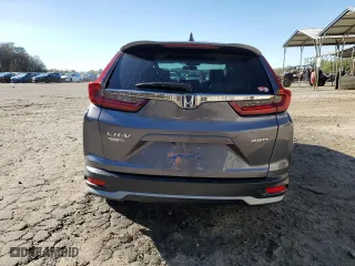 2021 Honda CR-V EX with VIN 5J6RW2H50ML012780, listed as a Copart auction lot 50376445 with 0 mi miles and Salvage Title. Bid and sale history available at carsss.com. Image 6.