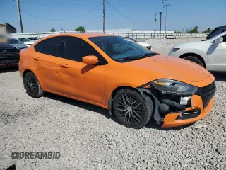 2013 Dodge Dart SXT with VIN 1C3CDFBA3DD334617, listed as a Copart auction lot 54231485 with 106,736 mi miles and Clean Title. Bid and sale history available at DreamBid. Image 4.