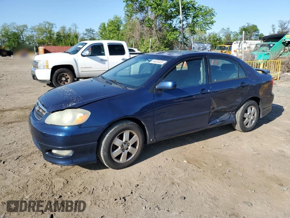 2005 Toyota Corolla CE with VIN 2T1BR30E75C347396, listed as a Copart auction lot 54404405 with 299,999 mi miles and Salvage Title. Bid and sale history available at DreamBid. Image 1.