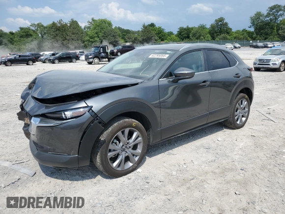 2024 Mazda CX-30 S Carbon Edition with VIN 3MVDMBCM1RM708265, listed as a Copart auction lot 62295055 with 20,404 mi miles and Salvage title. Bid and sale history available at DreamBid. Image 1.