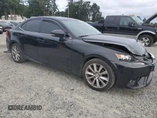 2014 Lexus IS 250 with VIN JTHBF1D28E5039162, listed as a Copart auction lot 62183525 with 120,489 mi miles and Salvage title. Bid and sale history available at DreamBid. Image 4.