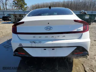 2022 Hyundai Sonata SEL Plus with VIN KMHL44J2XNA220428, listed as a Copart auction lot 45789165 with 20,450 mi miles and Salvage Title. Bid and sale history available at carsss.com. Image 6.