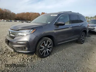 2021 Honda Pilot Elite with VIN 5FNYF6H04MB035043, listed as a Copart auction lot 39205114 with 35,870 mi miles and Salvage Title. Bid and sale history available at carsss.com. Image 1.