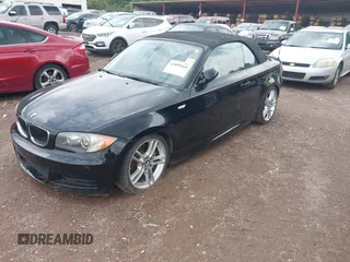 2009 BMW 1 Series 135i with VIN WBAUN93569VK40701, listed as a IAAI auction lot 42099169 with 115,997 mi miles and . Bid and sale history available at DreamBid. Image 2.