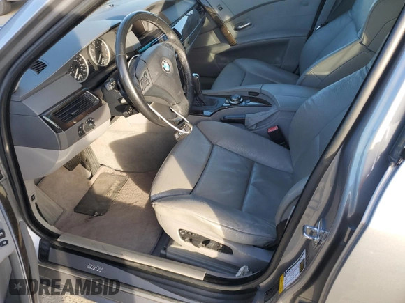 2006 BMW 5 Series 550i with VIN WBANB535X6CP00200, listed as a Copart auction lot 87271514 with 241,153 mi miles and Clean Title. Bid and sale history available at DreamBid. Image 7.