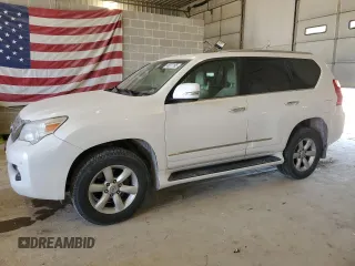 2012 Lexus GX 460 with VIN JTJBM7FX2C5044130, listed as a Copart auction lot 48337195 with 226,310 mi miles and Salvage Title. Bid and sale history available at carsss.com. Image 1.