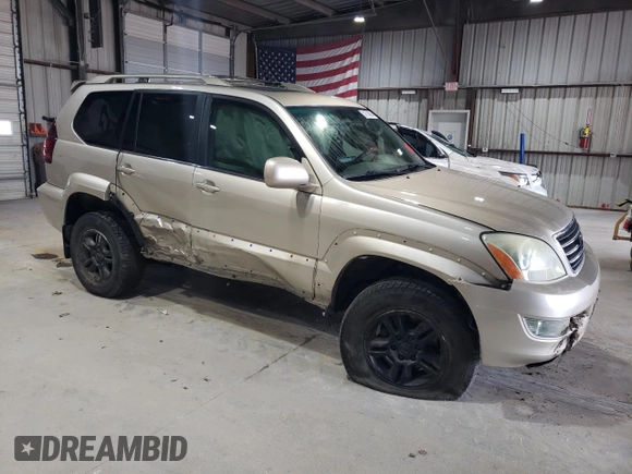 2007 Lexus GX 470 z VIN JTJBT20X470137667, wystawiony jako Copart lot #51775665 z przebiegiem 188 359 mil mil oraz Szkody całkowita. Historia ofert i sprzedaży dostępna na DreamBid. Obrazek 4.
