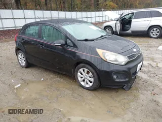 2013 Kia Rio SX with VIN KNADN5A35D6103276, listed as a IAAI auction lot 40898418 with 100,826 mi miles and . Bid and sale history available at DreamBid. Image 1.