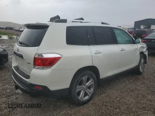 2013 Toyota Highlander Limited with VIN 5TDDK3EH2DS259524, listed as a Copart auction lot 55271195 with 191,134 mi miles and Salvage title. Bid and sale history available at DreamBid. Image 3.