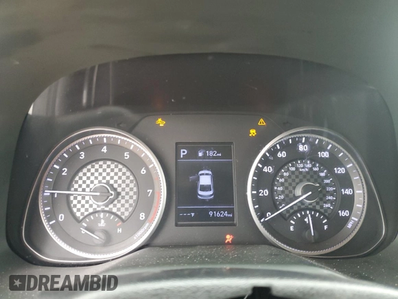 2020 Hyundai Elantra SE z VIN 5NPD74LF7LH504637, wystawiony jako Copart lot #54455495 z przebiegiem 91 624 mil mil oraz Szkoda całkowita • Salvage title. Historia ofert i sprzedaży dostępna na DreamBid. Obrazek 9.