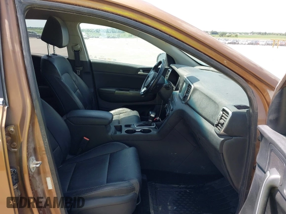 2017 Kia Sportage EX with VIN KNDPNCAC8H7264788, listed as a IAAI auction lot 42513924 with 166,239 mi miles and . Bid and sale history available at DreamBid. Image 5.