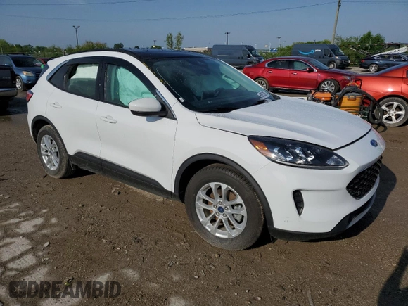 2021 Ford Escape SE Hybrid with VIN 1FMCU0BZ2MUB04089, listed as a Copart auction lot 56955305 with 45,088 mi miles and Salvage title. Bid and sale history available at DreamBid. Image 4.