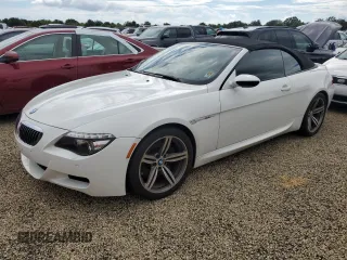 2008 BMW 6 Series M6 with VIN WBSEK93548CY79677, listed as a Copart auction lot 74154364 with 109,352 mi miles and Salvage Title. Bid and sale history available at carsss.com. Image 1.