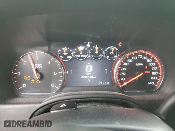 2015 GMC Yukon XL Denali with VIN 1GKS2JKJ9FR233432, listed as a Copart auction lot 47565685 with 206,716 mi miles and Salvage Title. Bid and sale history available at carsss.com. Image 9.