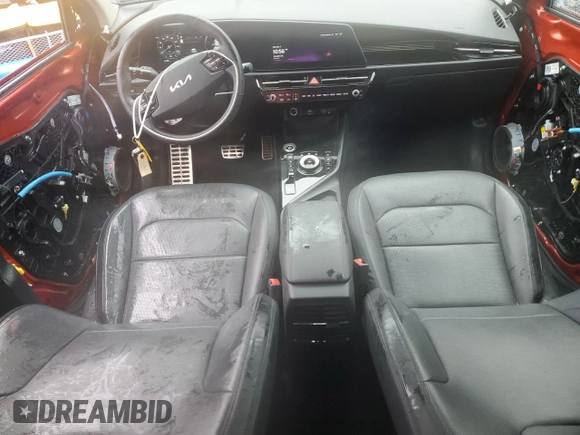 2023 Kia Niro Wave with VIN KNDCT3L13P5021223, listed as a Copart auction lot 47234065 with 40,310 mi miles and Salvage Title. Bid and sale history available at DreamBid. Image 8.