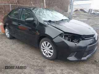 2015 Toyota Corolla L with VIN 2T1BURHEXFC292580, listed as a IAAI auction lot 41922364 with 165,143 mi miles and . Bid and sale history available at DreamBid. Image 1.