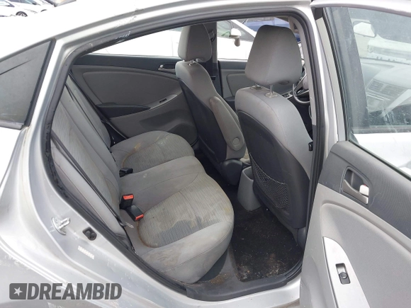 2015 Hyundai Accent GLS with VIN KMHCT4AE5FU883113, listed as a IAAI auction lot 41899701 with 123,023 mi miles and . Bid and sale history available at carsss.com. Image 8.