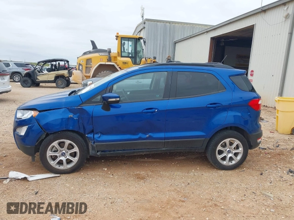 2019 Ford EcoSport SE with VIN MAJ3S2GEXKC308269, listed as a IAAI auction lot 41945806 with 42,506 mi miles and . Bid and sale history available at DreamBid. Image 14.