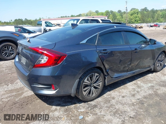 2017 Honda Civic Sedan EX-T with VIN 19XFC1F39HE021182, listed as a IAAI auction lot 41987404 with 88,733 mi miles. Bid and sale history available at carsss.com. Image 4.