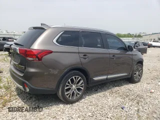2017 Mitsubishi Outlander SE with VIN JA4AD3A39HZ049072, listed as a Copart auction lot 60809555 with 129,597 mi miles and Salvage title. Bid and sale history available at DreamBid. Image 3.