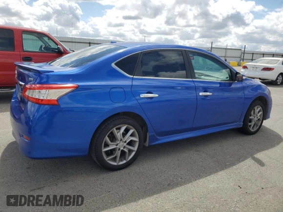 2015 Nissan Sentra SR with VIN 3N1AB7AP1FY244549, listed as a Copart auction lot 56148205 with 210,323 mi miles and Clean Title. Bid and sale history available at DreamBid. Image 3.