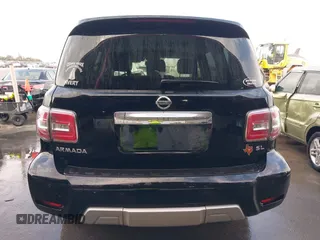 2018 Nissan Armada SL with VIN JN8AY2ND8JX000460, listed as a IAAI auction lot 41878921 with 143,454 mi miles and . Bid and sale history available at DreamBid. Image 16.