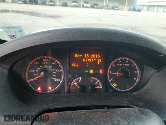 2015 Ram ProMaster Cargo with VIN 3C6TRVDG3FE506629, listed as a Copart auction lot 79866574 with 83,191 mi miles and Salvage Title. Bid and sale history available at carsss.com. Image 9.