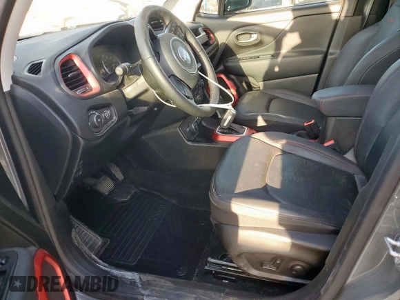 2022 Jeep Renegade Trailhawk with VIN ZACNJDC19NPN63173, listed as a Copart auction lot 52778065 with 18,988 mi miles and Salvage Title. Bid and sale history available at DreamBid. Image 7.