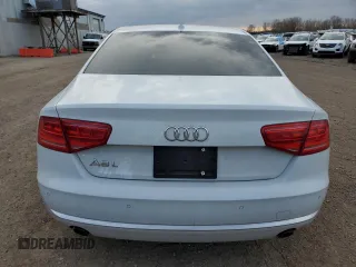 2013 Audi A8 3.0L with VIN WAURGAFD6DN004840, listed as a Copart auction lot 53507355 with 92,207 mi miles and Clean title. Bid and sale history available at DreamBid. Image 6.