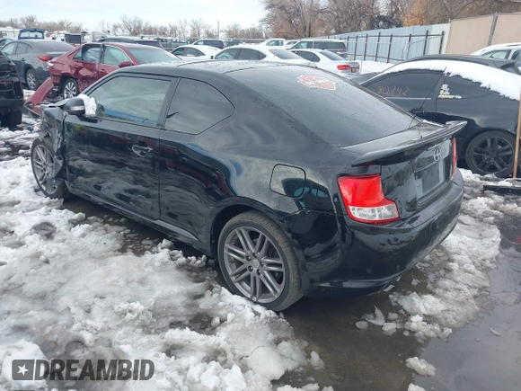 2013 Scion tC with VIN JTKJF5C72D3055801, listed as a IAAI auction lot 41102753 with 242,146 mi miles. Bid and sale history available at carsss.com. Image 3.