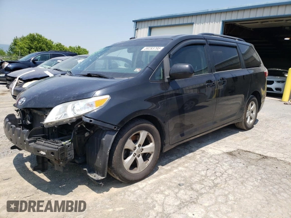 2017 Toyota Sienna LE Auto Access Seat with VIN 5TDKZ3DC4HS868306, listed as a Copart auction lot 59283795 with 310,767 mi miles and Salvage title. Bid and sale history available at DreamBid. Image 1.