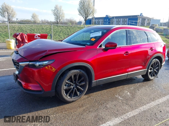 2022 Mazda CX-9 Touring Plus with VIN JM3TCBAY8N0614524, listed as a IAAI auction lot 41893238 with 41,693 mi miles. Bid and sale history available at carsss.com. Image 2.